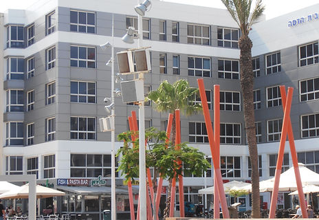 The office building at Independence Square, Netanya
